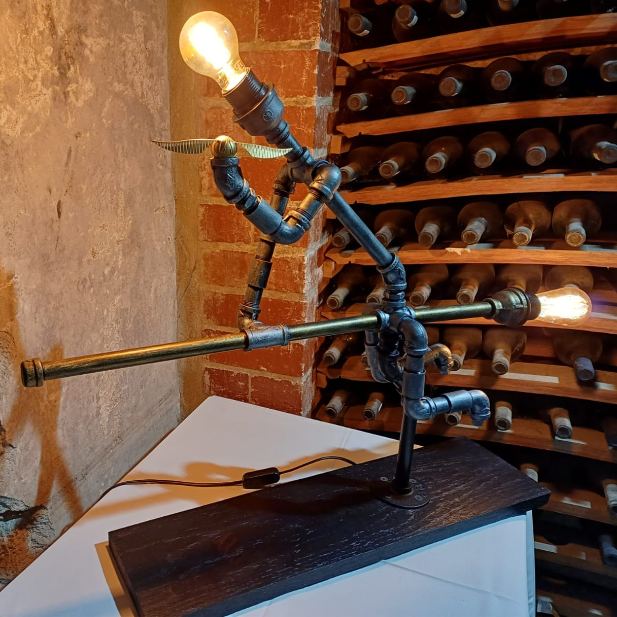 ROBOT LAMP - Hairy Plumber