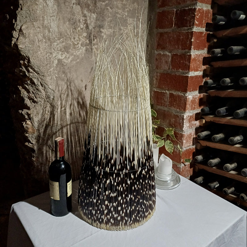 LAMPSHADE - Cone - Large - Porcupine Quill