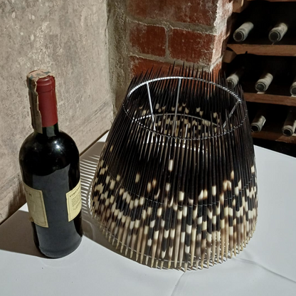 LAMPSHADE - Cone - Medium - Porcupine Quill