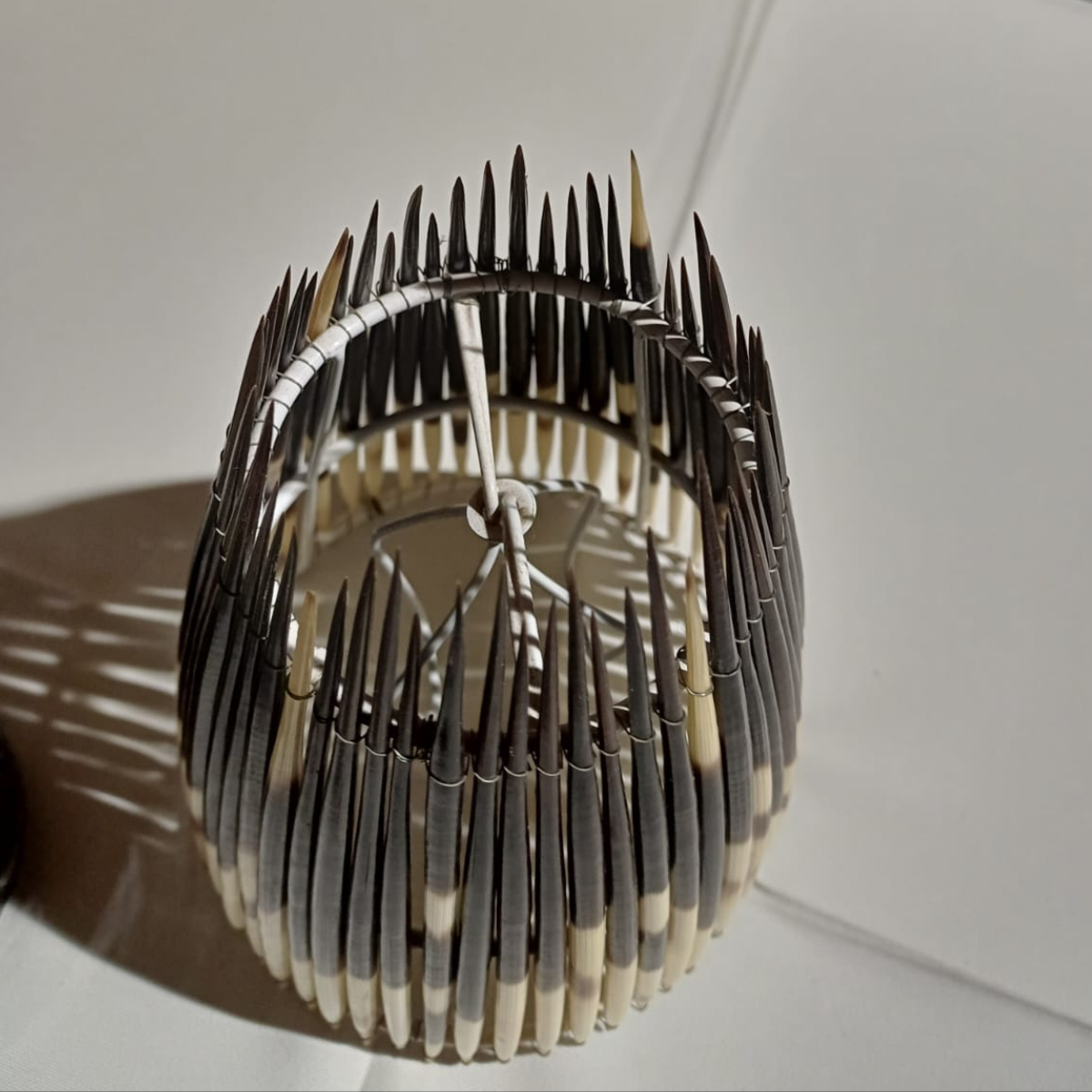 LAMPSHADE - Cone - Small - Porcupine Quill