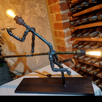 ROBOT LAMP - Hairy Plumber