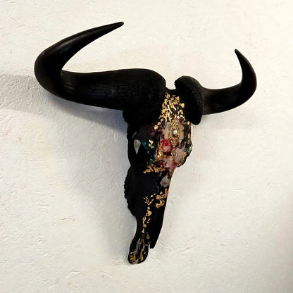 SKULL - Blue Wildebeest - "Pearl"