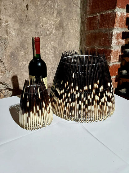 LAMPSHADE - Cone - Small - Porcupine Quill