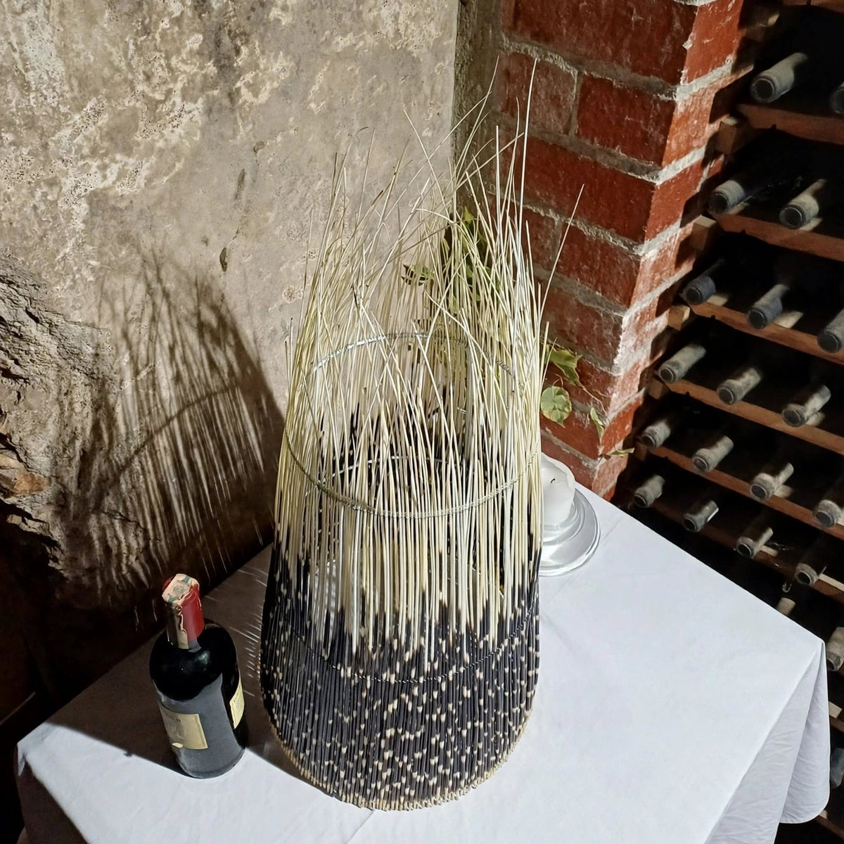 LAMPSHADE - Cone - Large - Porcupine Quill