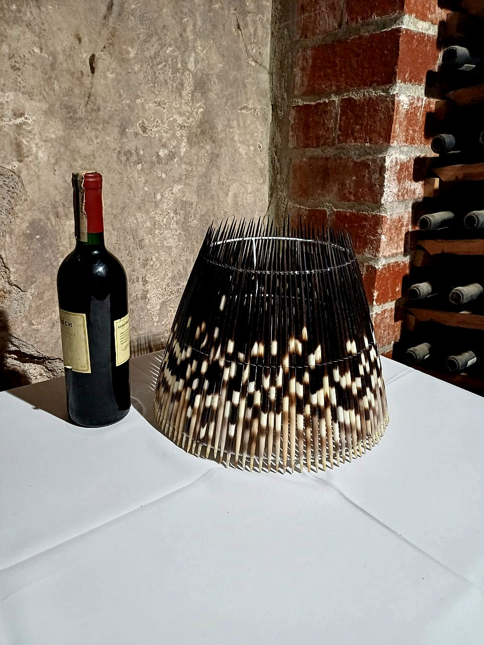 LAMPSHADE - Cone - Medium - Porcupine Quill