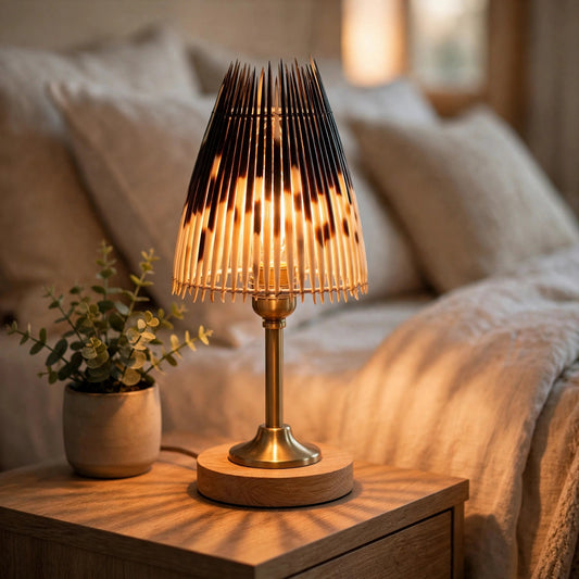 LAMPSHADE - Cone - Small - Porcupine Quill