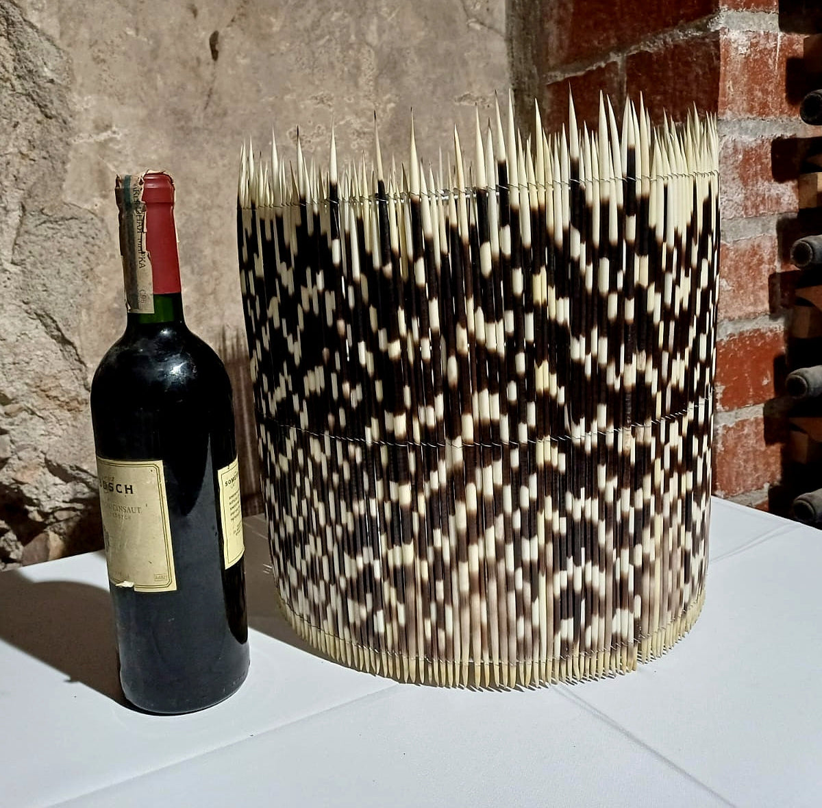 LAMPSHADE - Drum - Medium - Porcupine Quill
