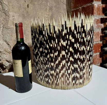 LAMPSHADE - Drum - Medium - Porcupine Quill