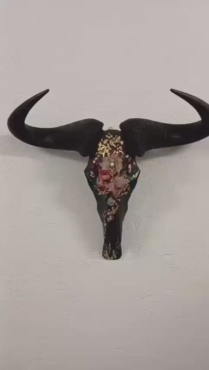 SKULL - Blue Wildebeest - "Pearl"